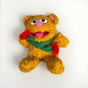 Vintage 1987 Baby Fozzie Bear Plush Muppets Henson Simon Marketing Toy